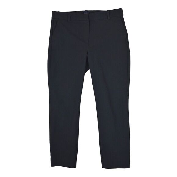 Pants - J.Crew Ruby Crop Pant Women’s 12 Black Career Stretch Trousers Capsule